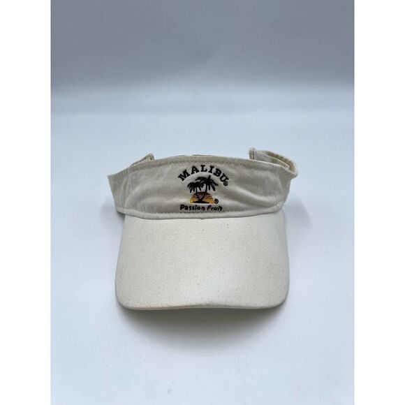 Vintage Malibu Rum Strapback Visor Adjustable - Picture 1 of 4